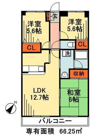 グレース・スクエアの物件間取画像